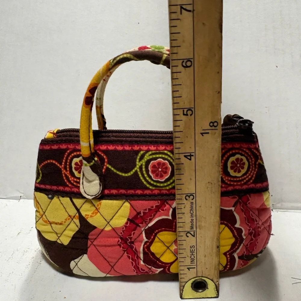 Vera Bradley mini top handle bag in the 